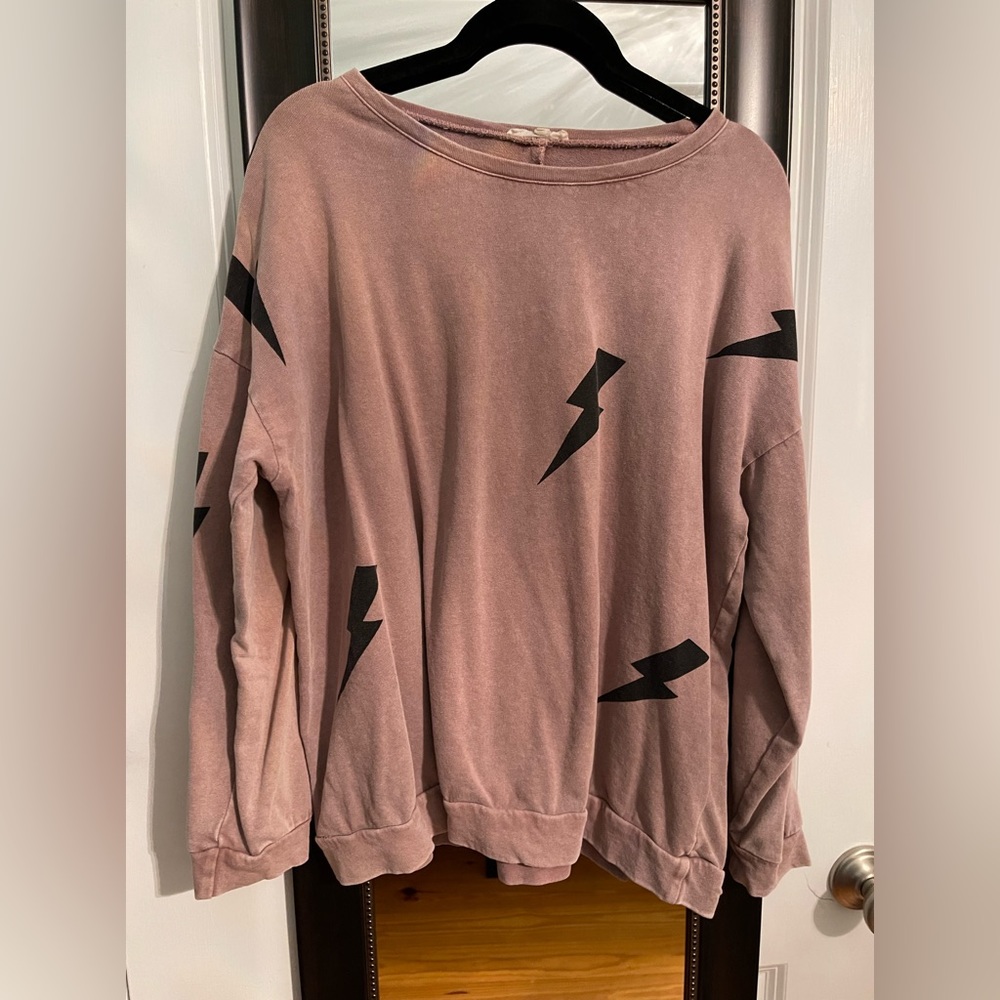 Easel Lightning Bolt Blouse